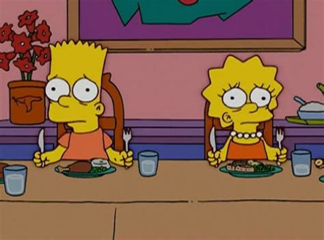 bart comendo a lisa